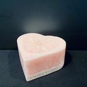 Living light Heart Candle