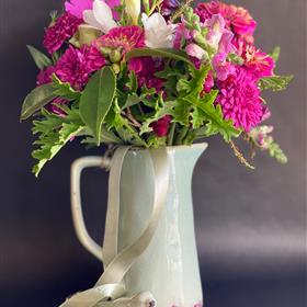 Ceramic Vase of flowers